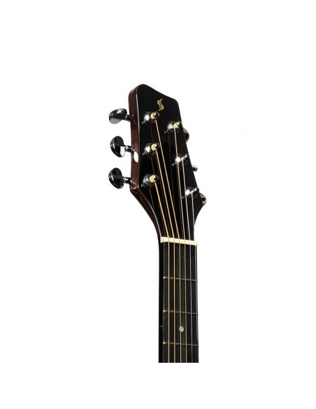 Cutaway acoustic-electric auditorium guitar, sunburst