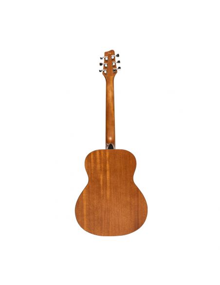 Acoustic auditorium guitar, sapele, natural finish