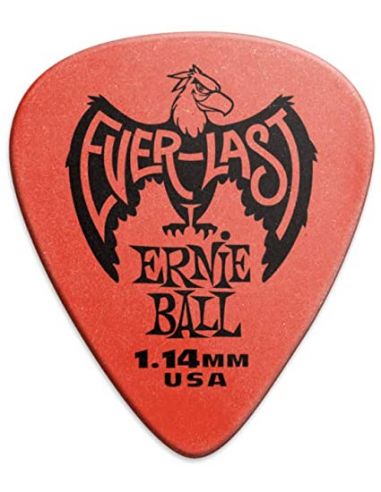 Picks pack Ernie Ball Red Everlast P09194