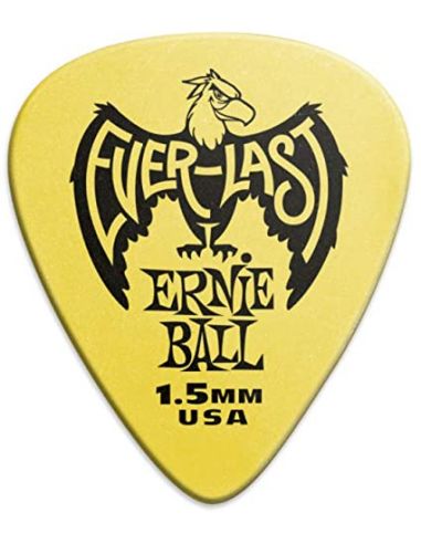 Picks pack Ernie Ball Yellow Everlast P09195