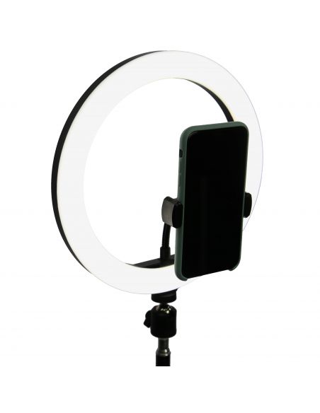 Lighted ring with stand Plugger Studio Ring Lite10 Set PLURINGLITE10SET