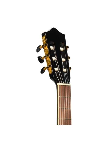 SCL60 cutaway acoustic-electric classical guitar with B-Band 4-band EQ, black