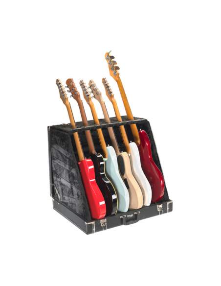 Universalus gitarų stovas 6 elektrinėms arba 3 akustinėms gitaroms Stagg GDC-6