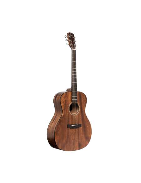 Acoustic auditorium guitar with solid mahogany top, Dovern series