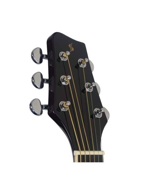 Slope Shoulder dreadnought guitar, sunburst