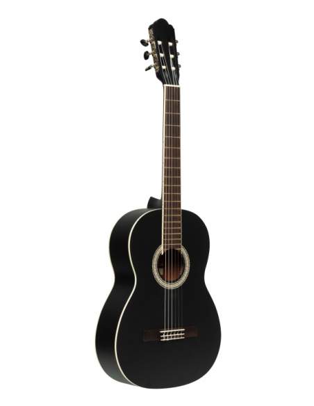 SCL70 classical guitar with spruce top, black