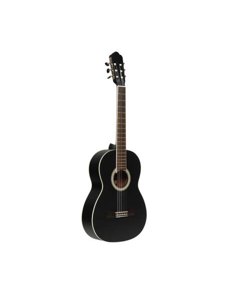 SCL70 classical guitar with spruce top, black