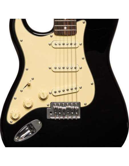 Standard "S" electric guitar, left hand model