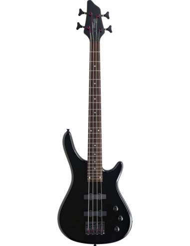 4-stygų bosinė gitara Stagg BC300 3/4 BK Fusion