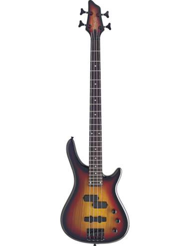 4-stygų bosinė gitara Stagg BC300 SB Fusion