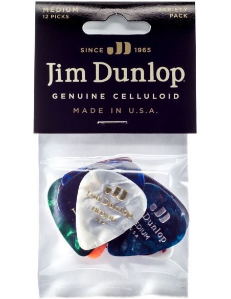 Pick set Dunlop Genuine Celluloid 485P05MD