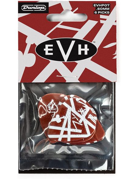 Mediatorių komplektas Dunlop EVH Shark Guitar EVHP07