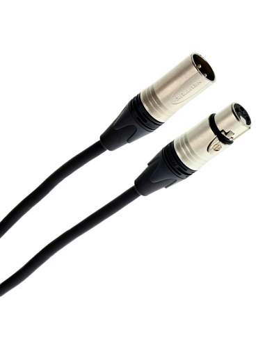 Cable XLR Femelle 3b - XLR Male 3b 6m Elite Plugger PLUCABSXF3XM36M00ELI