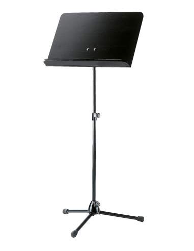 K&M 118/1 black stand, black wooden desk