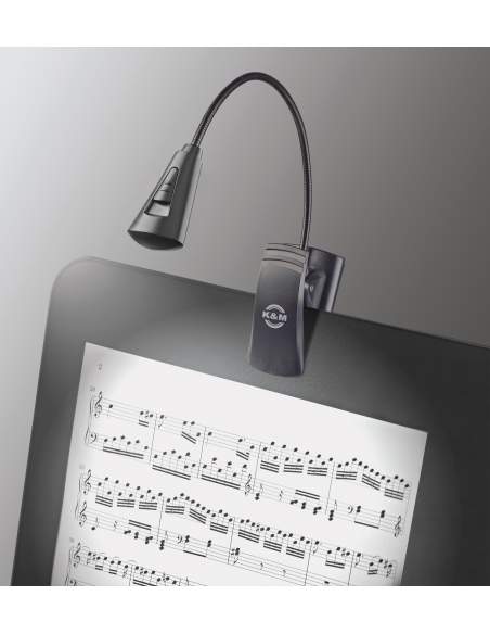 Music stand light »2 LED FlexLight« K&M 12242 black