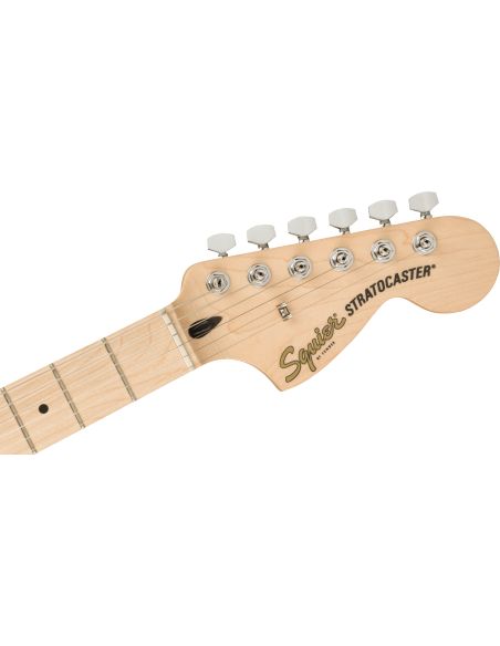 Elektrinė gitara Fender AFF STRAT MN WPG BLK