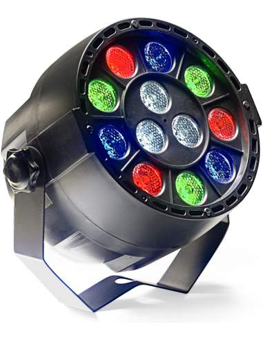 ECOPAR XS spotlight with 12 x 1-watt R/G/B/W LED