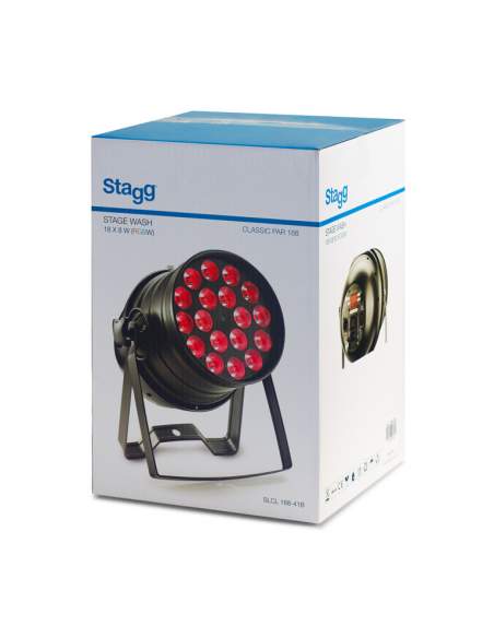 Classic PAR with 18 x 8-watt RGBW (4 in 1) LED