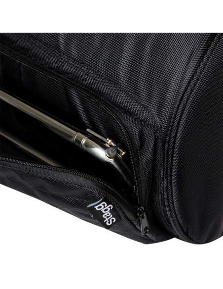 Bag for trombone, black