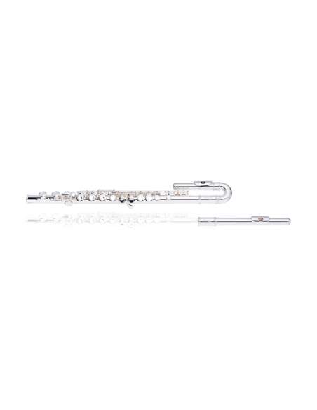 C flute, 2 head joints w/curved, closed holes, offset G, split E