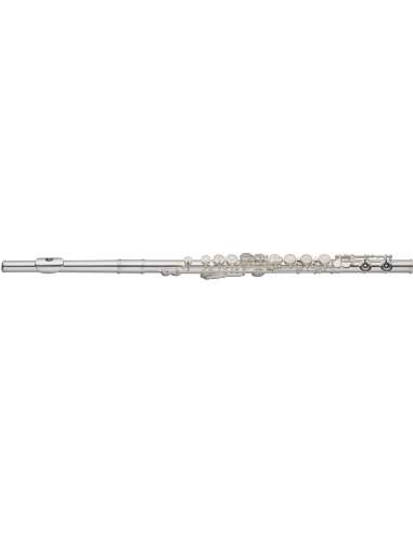 C Flute, closed holes, offset G, split E, silver plated