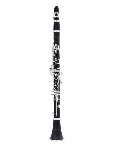 Bb clarinet, Boehm system, ABS body and silver keys and rings