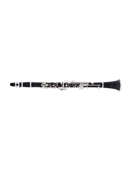 Bb clarinet, Boehm system, ABS body and silver keys and rings