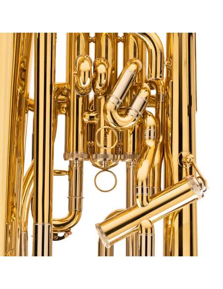 Bb euphonium, compensating system, with soft case