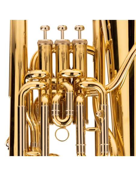 Bb euphonium, compensating system, with soft case