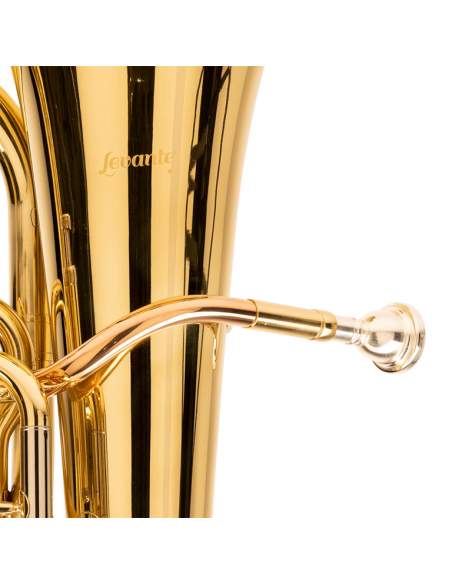 Bb Euphonium, 3+1 piston valves