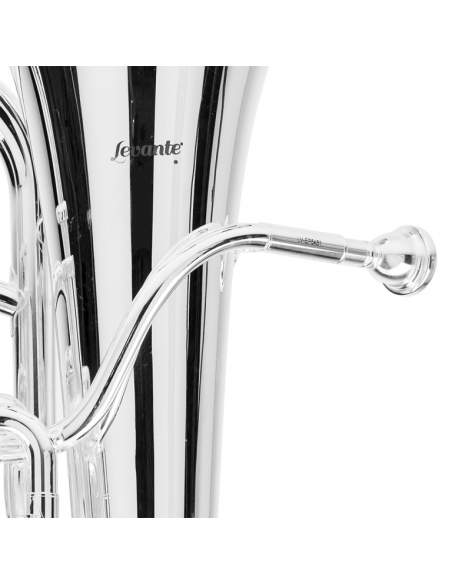 Bb euphonium, compensating system, with soft case