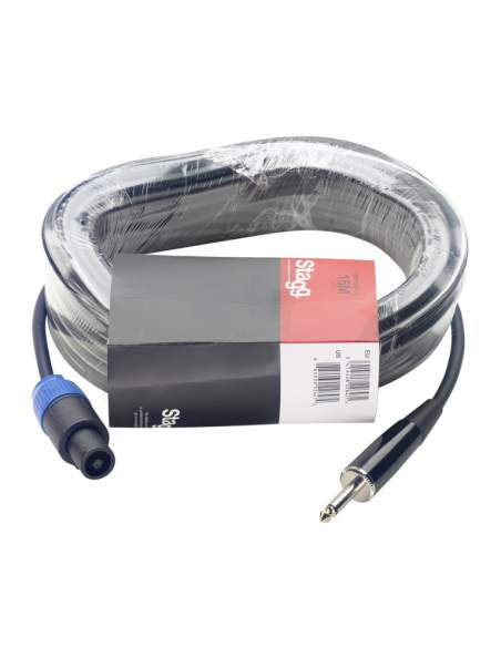 Speaker cable, SPK/jack, 15 m (50')