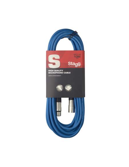 Audio kabelis XLR/XLR (m/f) Stagg SMC10 CBL, 10 m