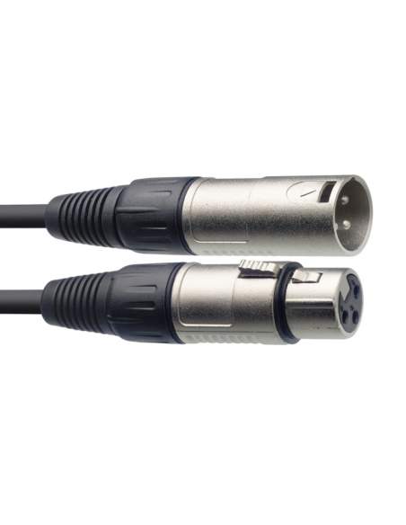 Audio kabelis XLR/XLR (m/f) Stagg SSP10XX15, 10 m