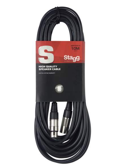 Audio kabelis XLR/XLR (m/f) Stagg SSP10XX15, 10 m