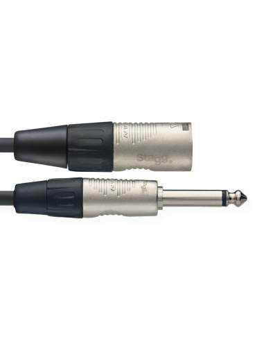 Audio kabelis XLR/mono Jack (m/m) Stagg NAC6PXMR, 6 m