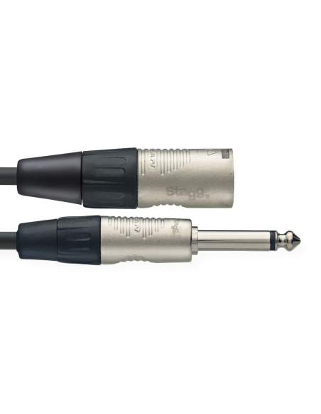 Audio kabelis XLR/mono Jack (m/m) Stagg NAC10PXMR, 10 m