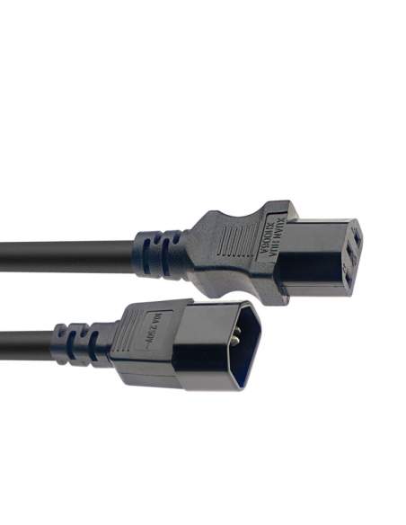 N series extension power cable, IEC/IEC (f/m), 1.5 m (5')