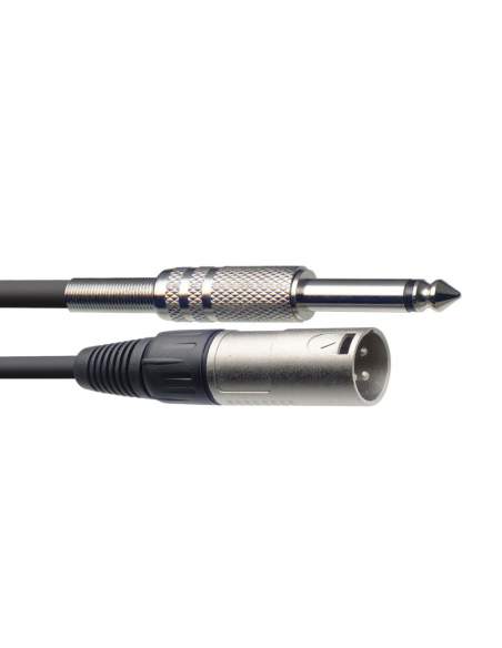 Audio cable, XLR/jack (m/m) Stagg SAC1PXM DL 1m