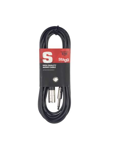 Audio cable, XLR/jack (m/m) Stagg SAC1PXM DL 1m