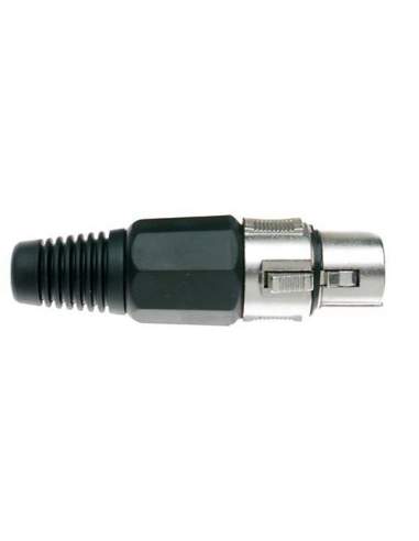 Nickel plated female Pro XLR plug