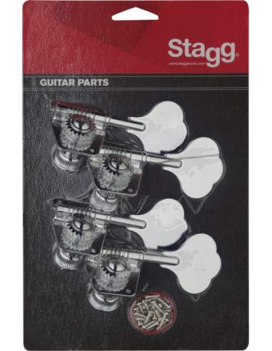 Stygų įtempėjai bosinei gitarai 4x1 Stagg KG475CR