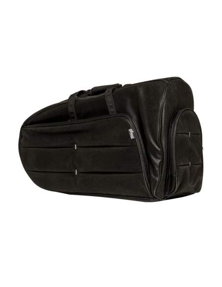 Bag for euphonium, faux leather, black