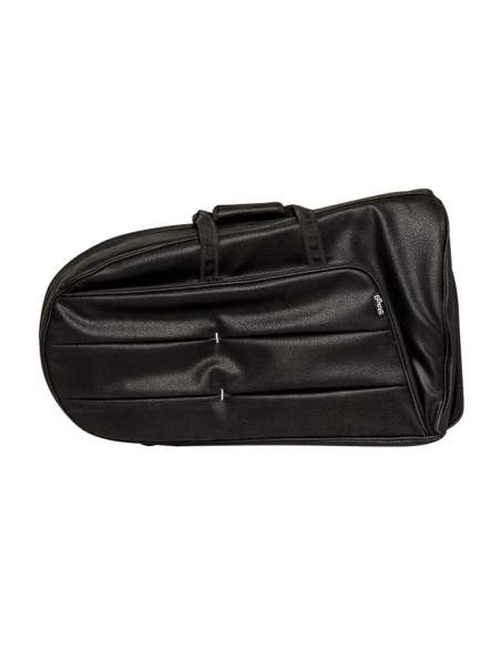 Bag for euphonium, faux leather, black