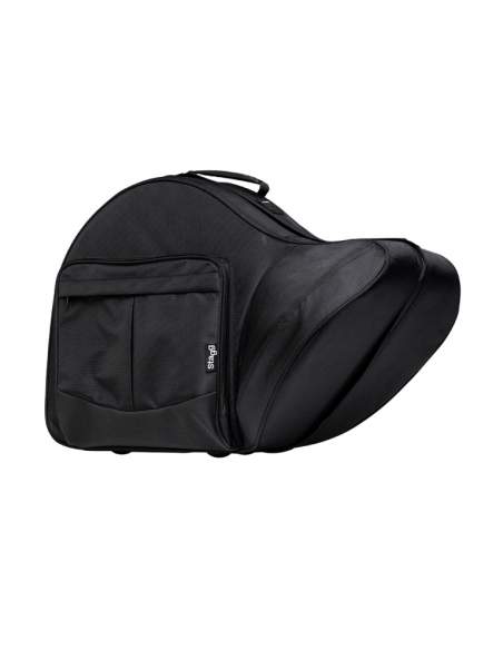 Soft case for french horn, black