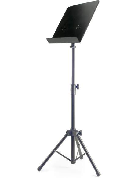 Basic orchestral music stand with metal music rest