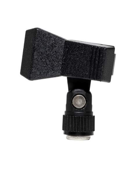 Spring loaded microphone clamp