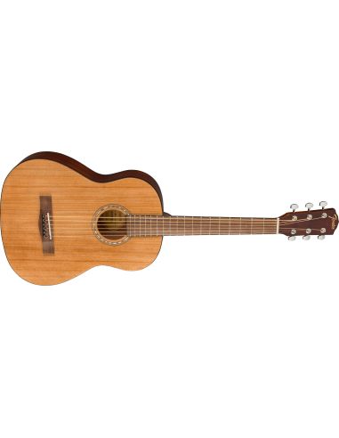 fender solid wood acoustic guitar