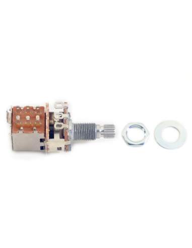 Push-pull linear potentiometer, 250k B