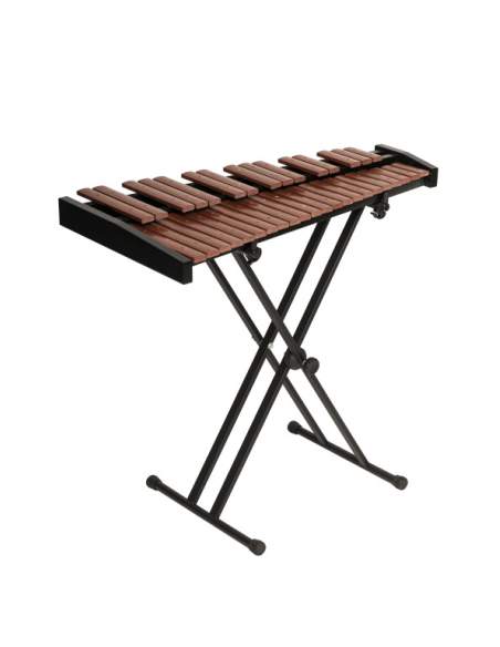 37-Key desktop synthetic xylophone set, with stand